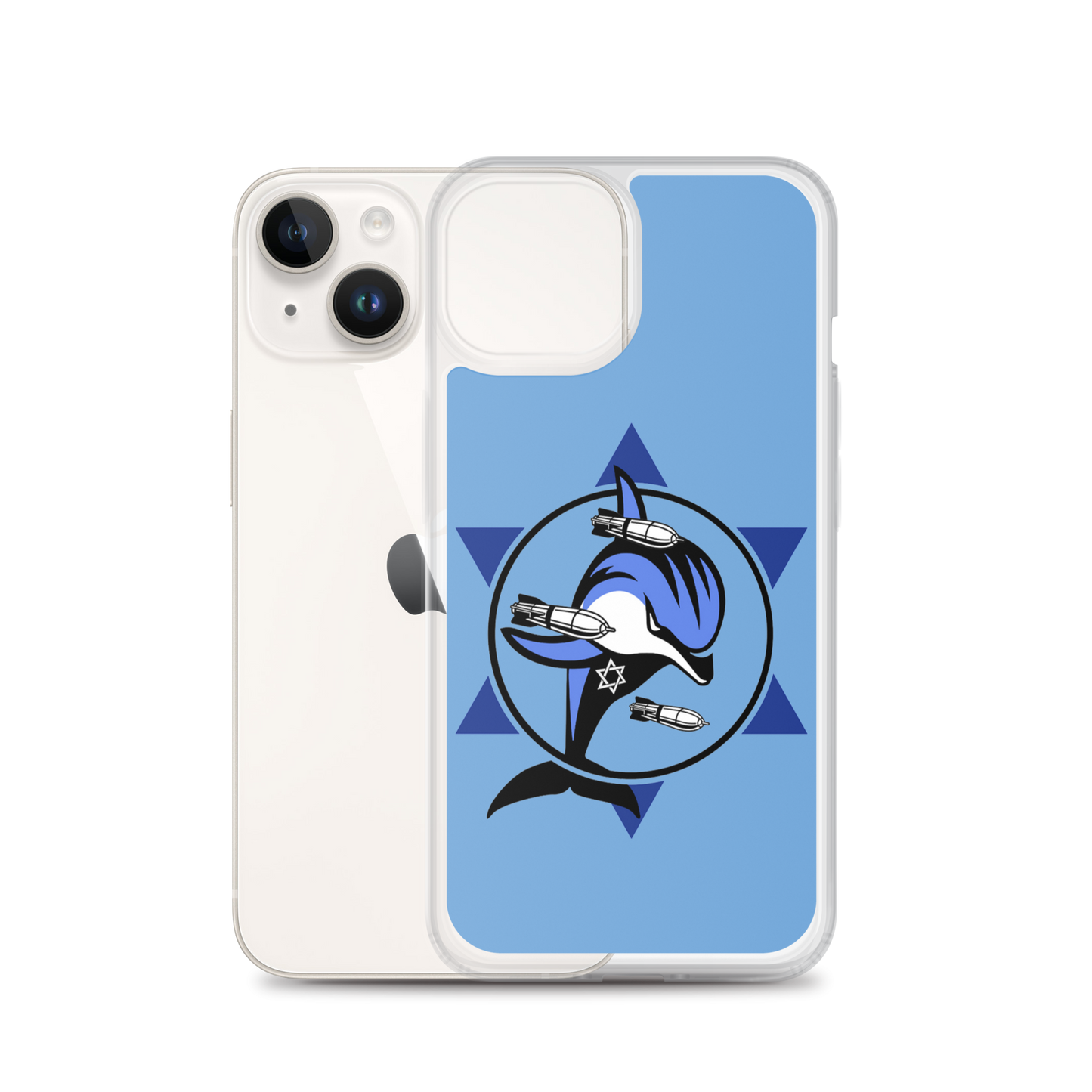 Mossad Dolphins of Death™ iPhone Case