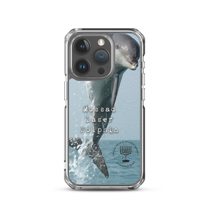 Mossad Laser Dolphin iPhone Case