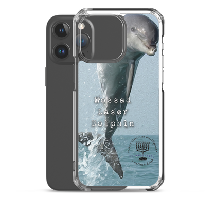 Mossad Laser Dolphin iPhone Case