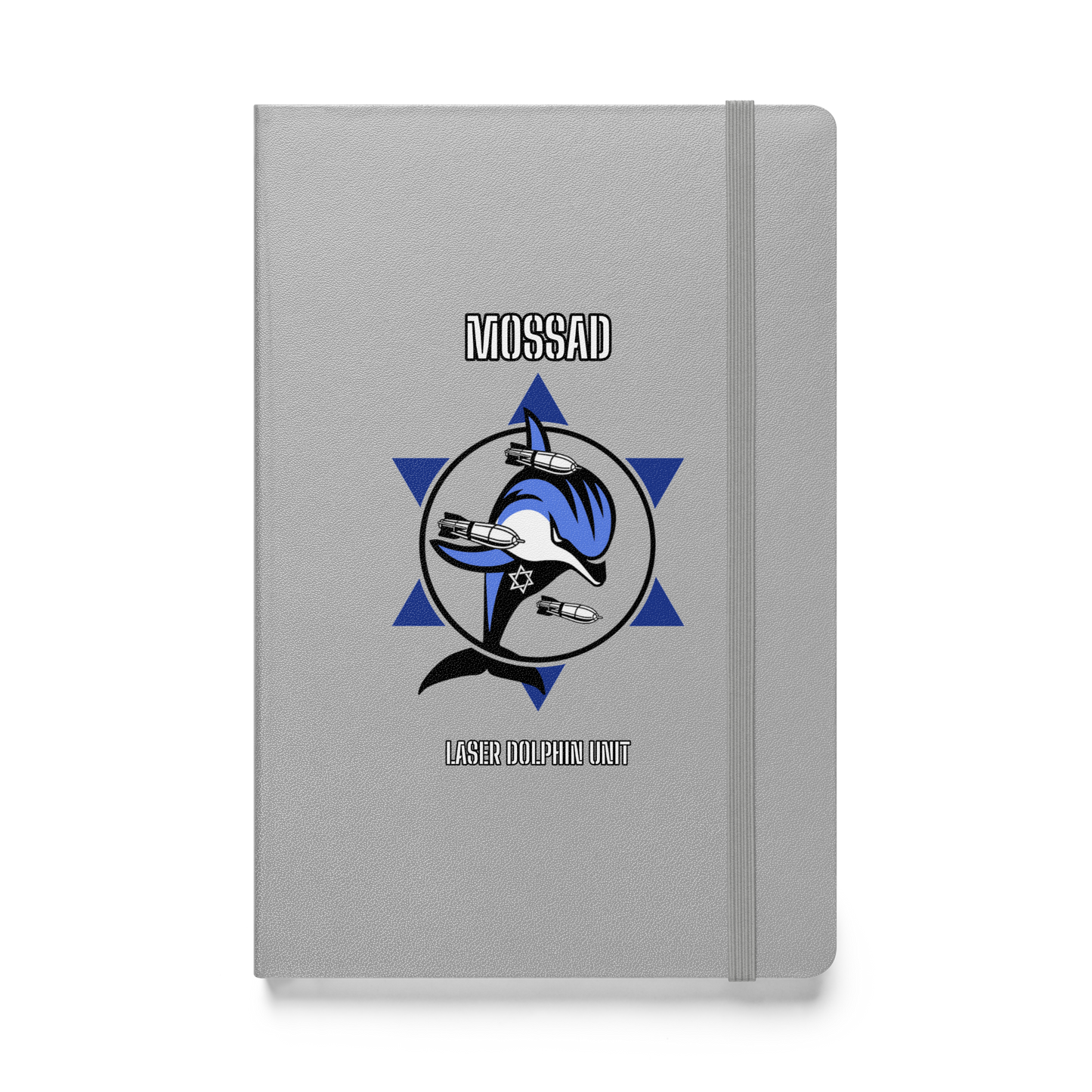 Mossad Laser Dolphin Unit Hardcover bound notebook