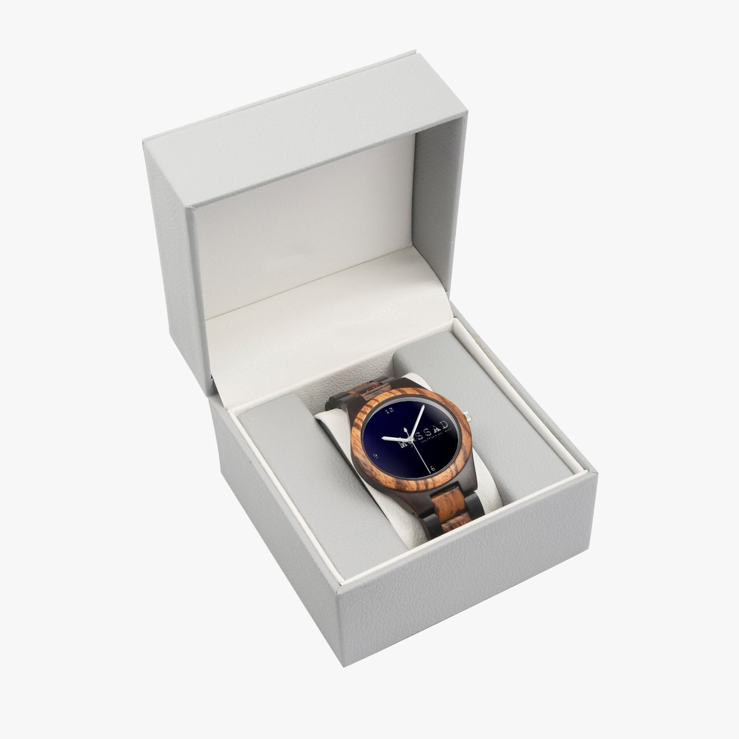 Intelligence With Style - Indian Ebony Wooden Watch