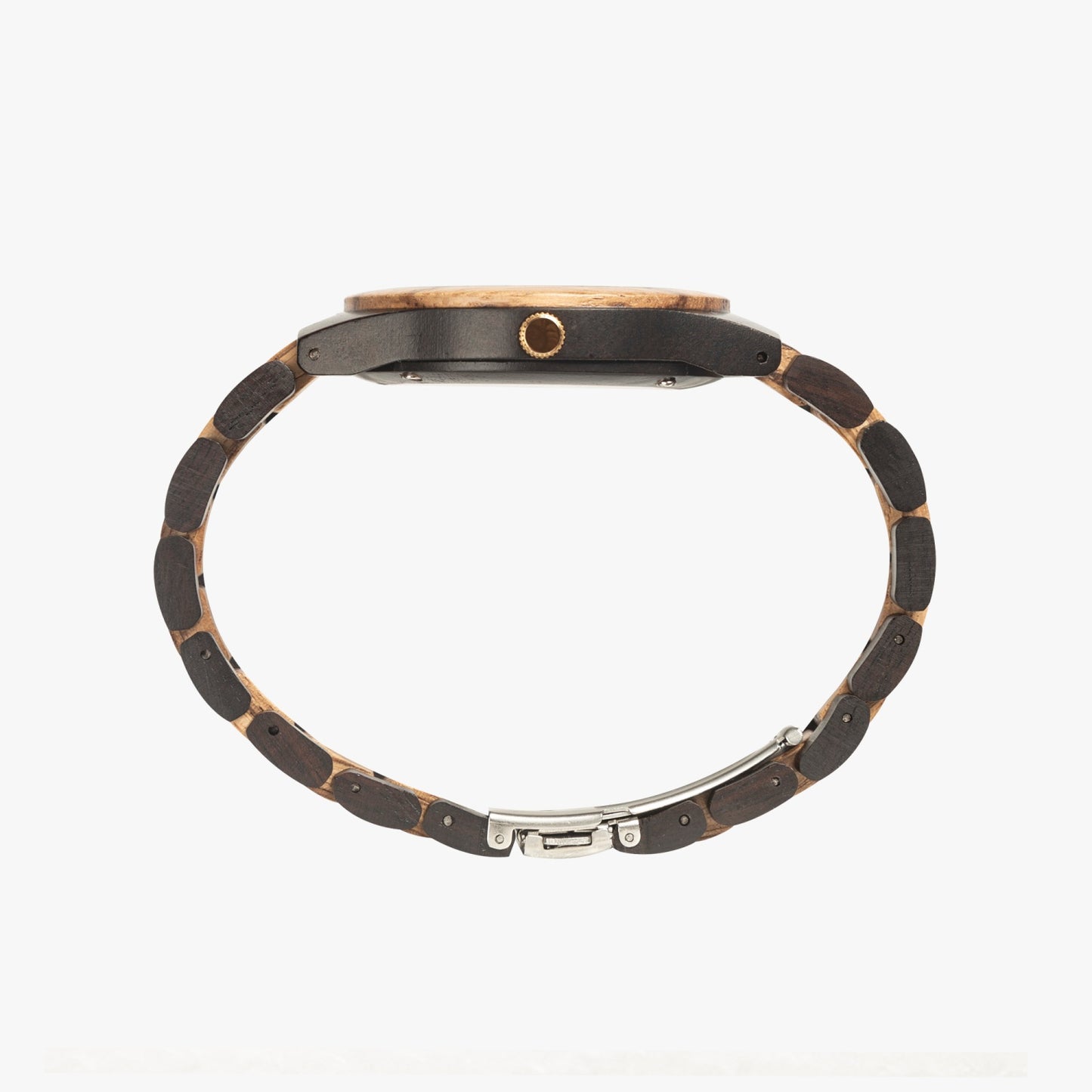 Intelligence With Style - Indian Ebony Wooden Watch