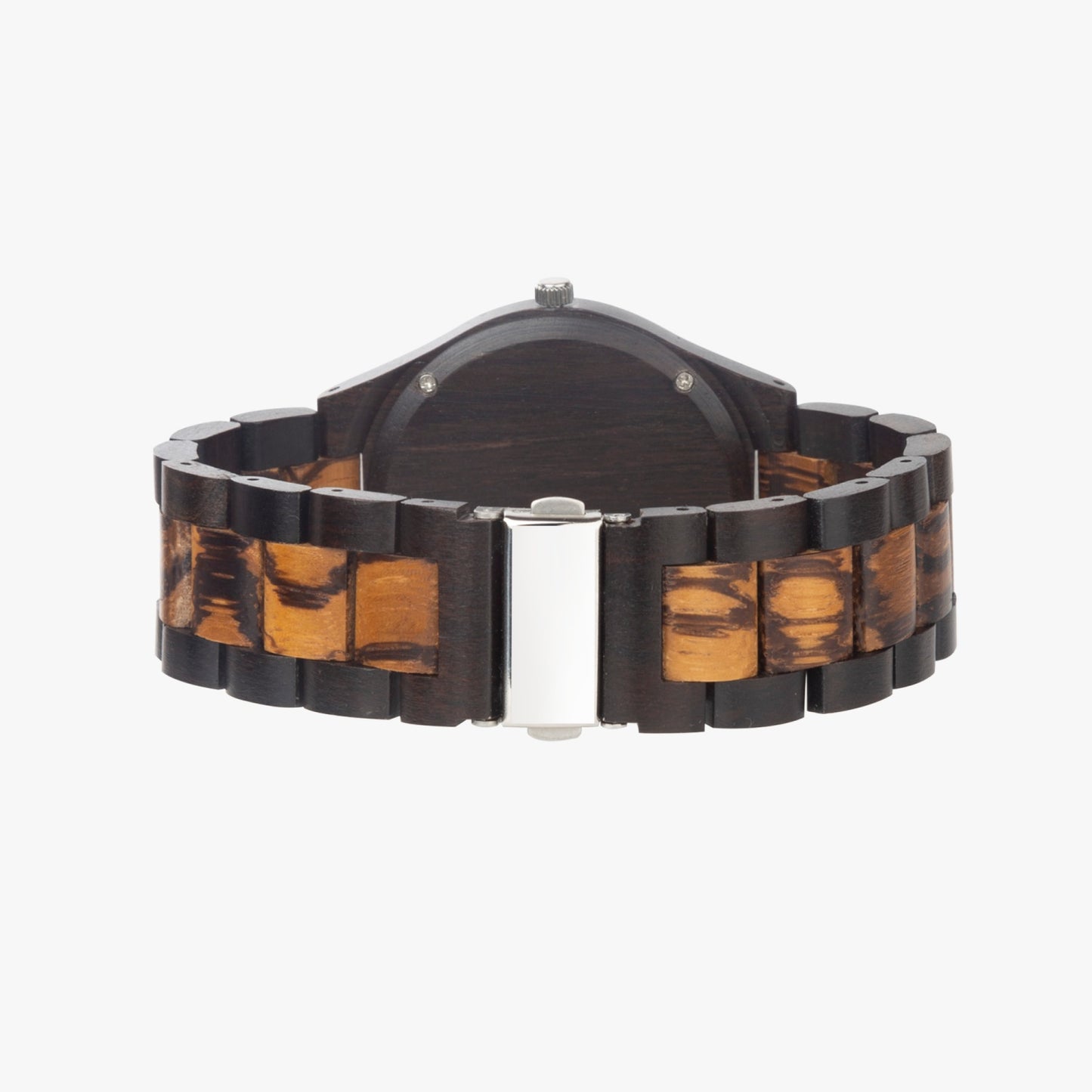 Intelligence With Style - Indian Ebony Wooden Watch