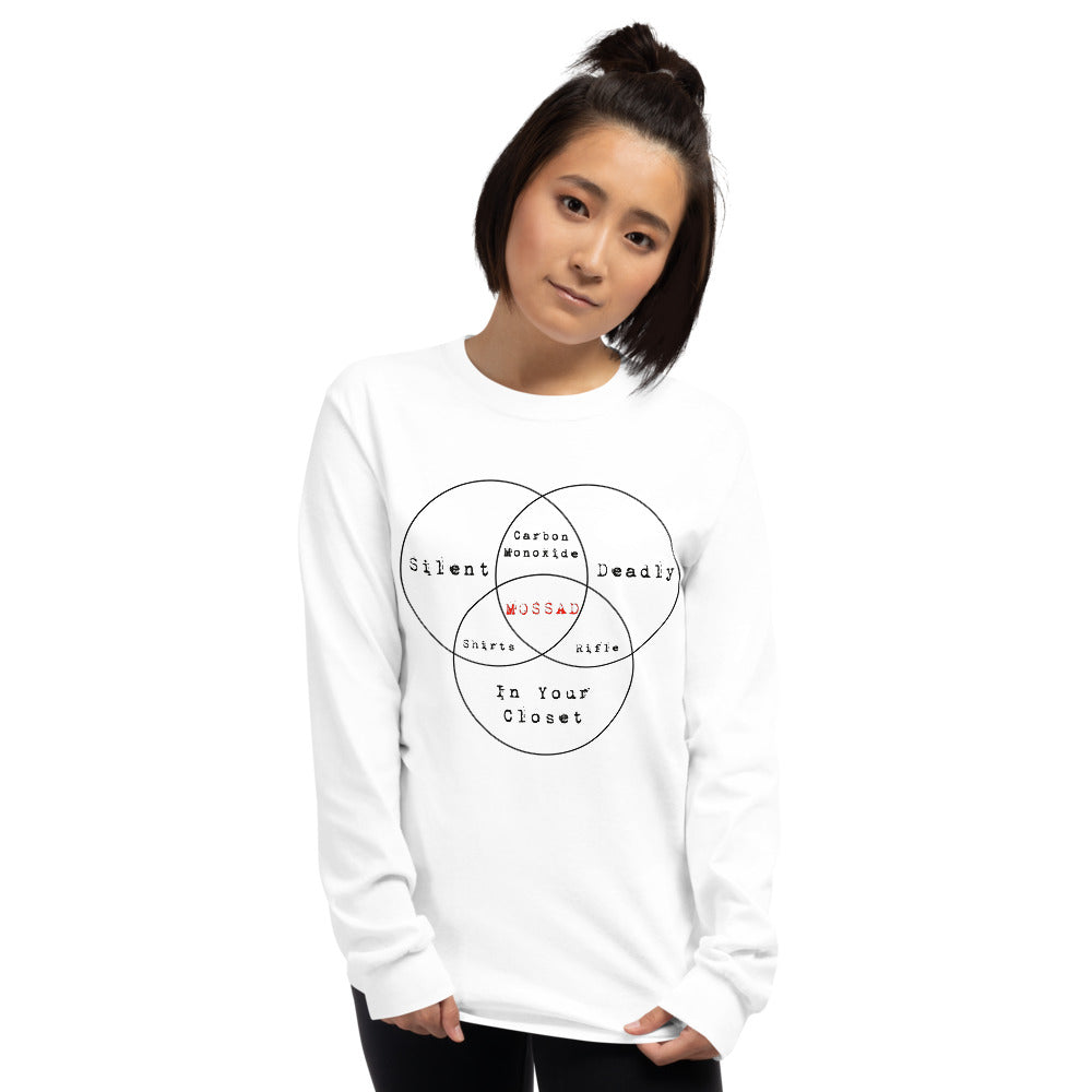 The Mossad Venn Diagram - Long Sleeve T-Shirt