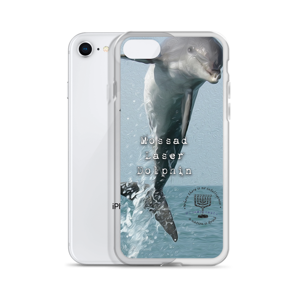 Mossad Laser Dolphin iPhone Case