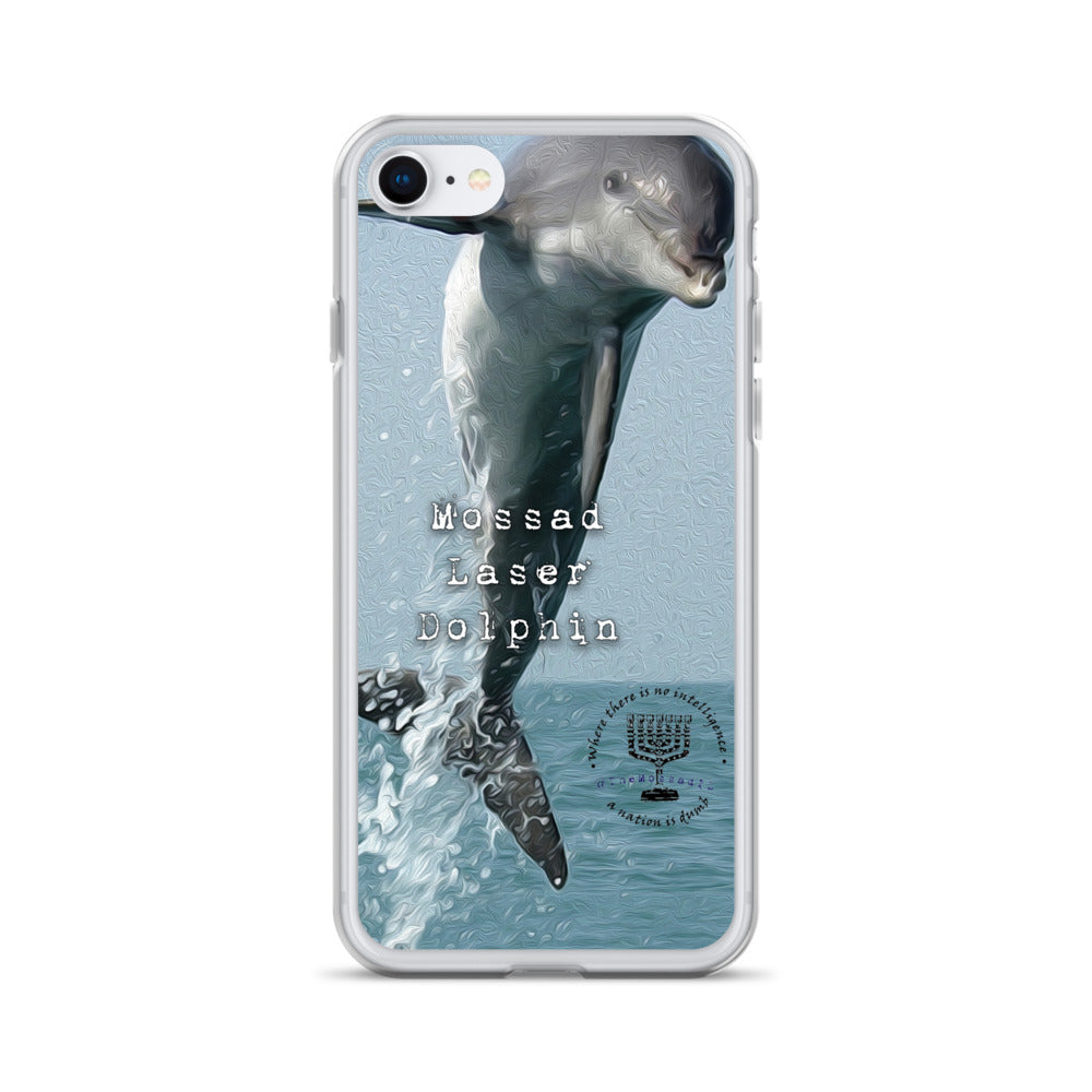 Mossad Laser Dolphin iPhone Case