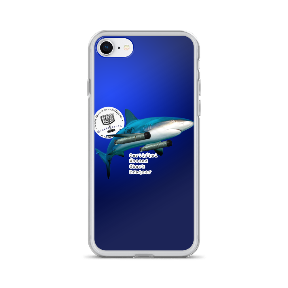 Certified Mossad Shark Trainer iPhone Case