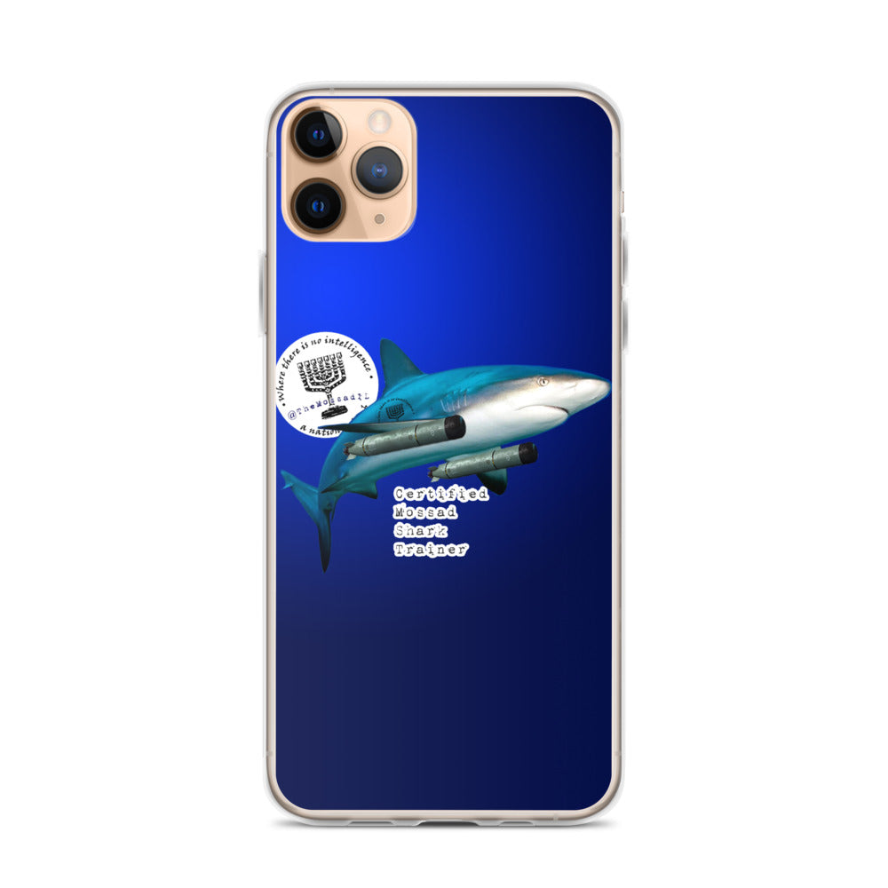 Certified Mossad Shark Trainer iPhone Case