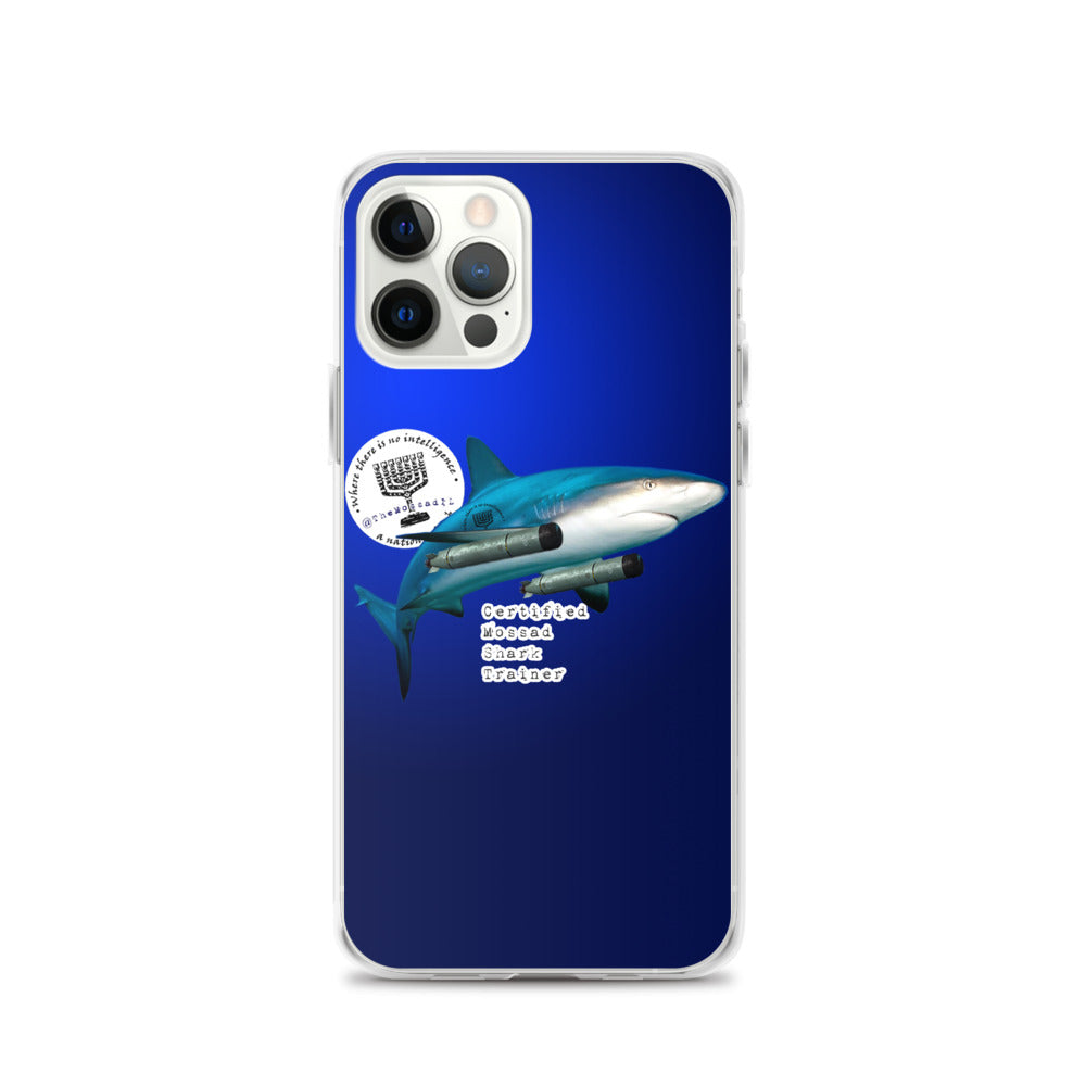 Certified Mossad Shark Trainer iPhone Case