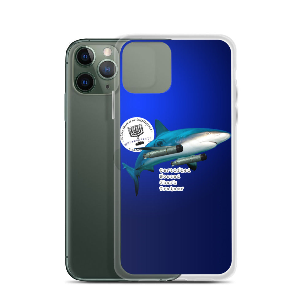 Certified Mossad Shark Trainer iPhone Case