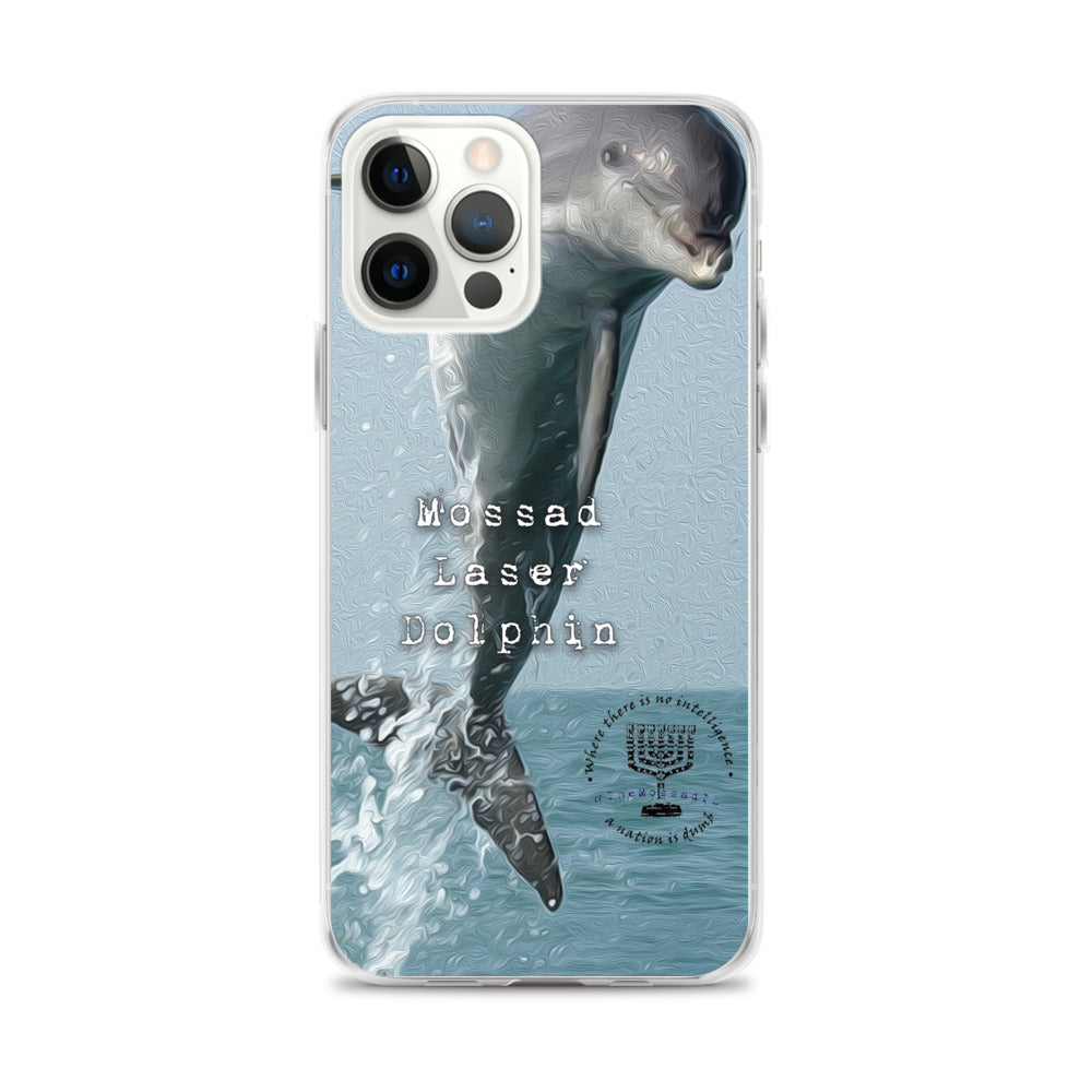 Mossad Laser Dolphin iPhone Case