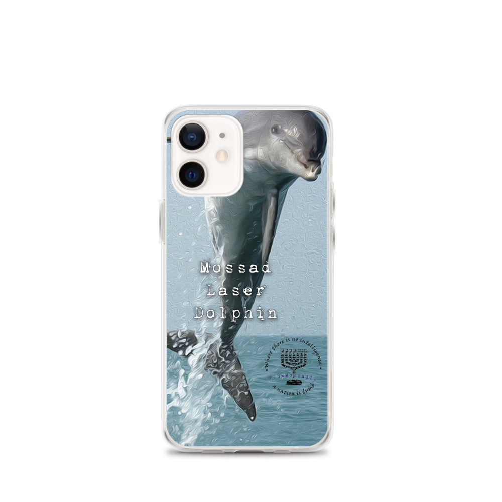Mossad Laser Dolphin iPhone Case