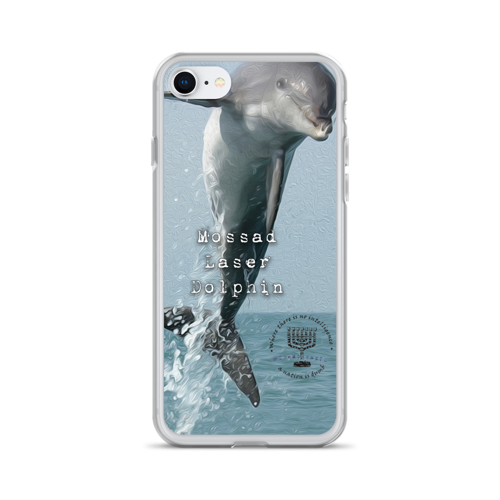 Mossad Laser Dolphin iPhone Case