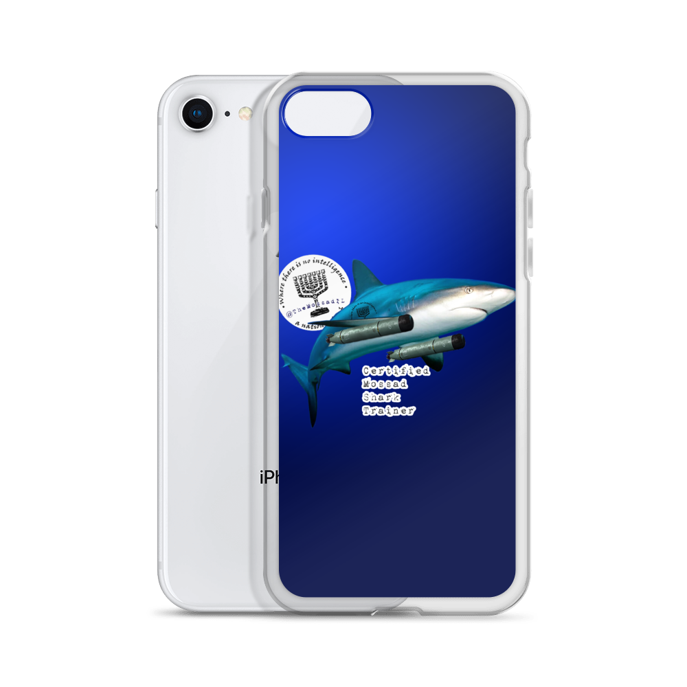 Certified Mossad Shark Trainer iPhone Case