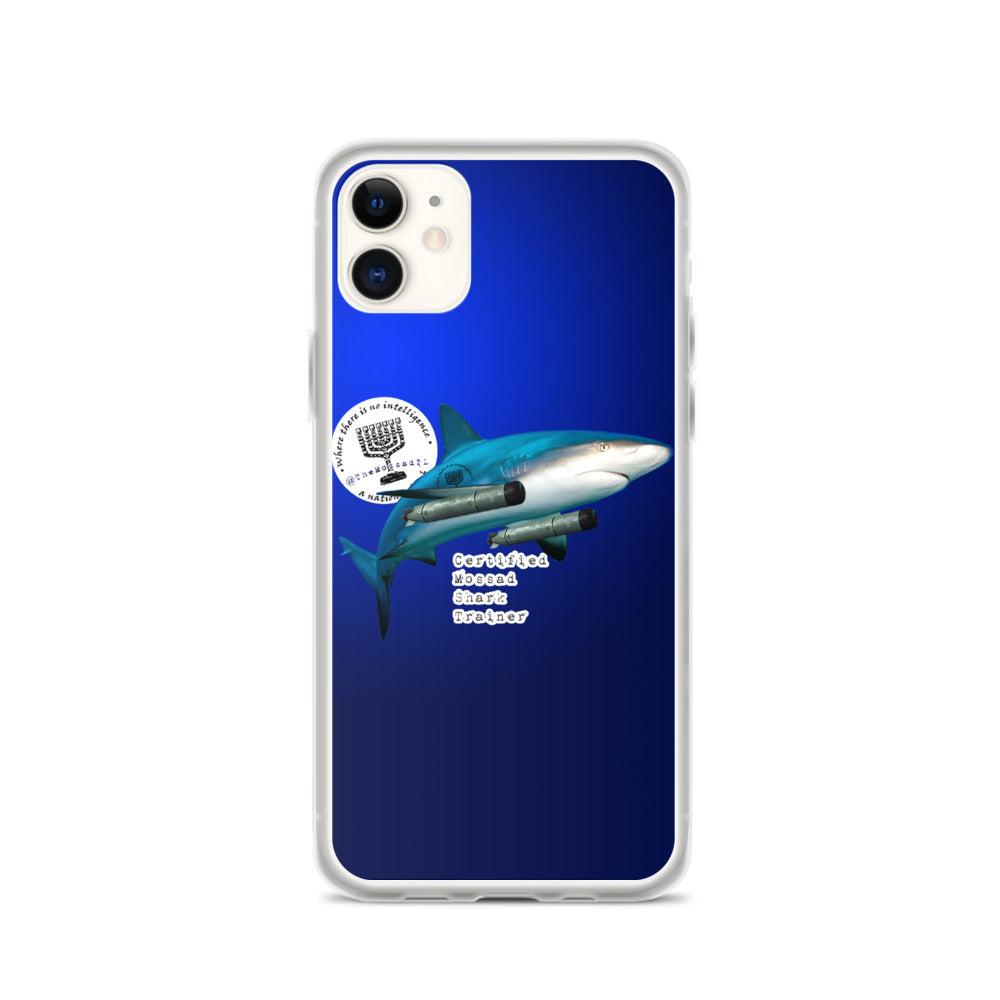 Certified Mossad Shark Trainer iPhone Case