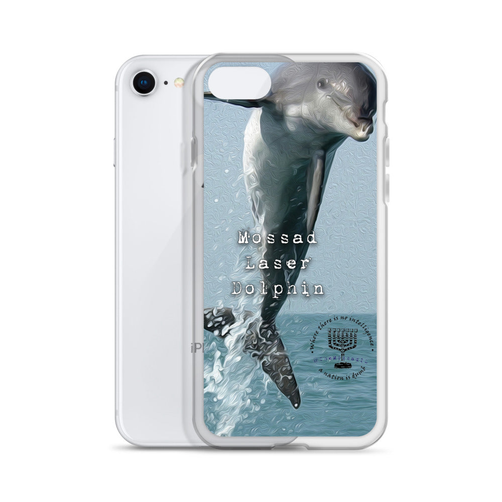 Mossad Laser Dolphin iPhone Case