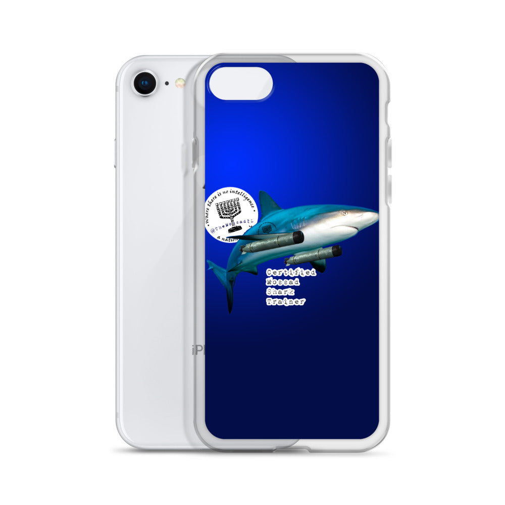 Certified Mossad Shark Trainer iPhone Case