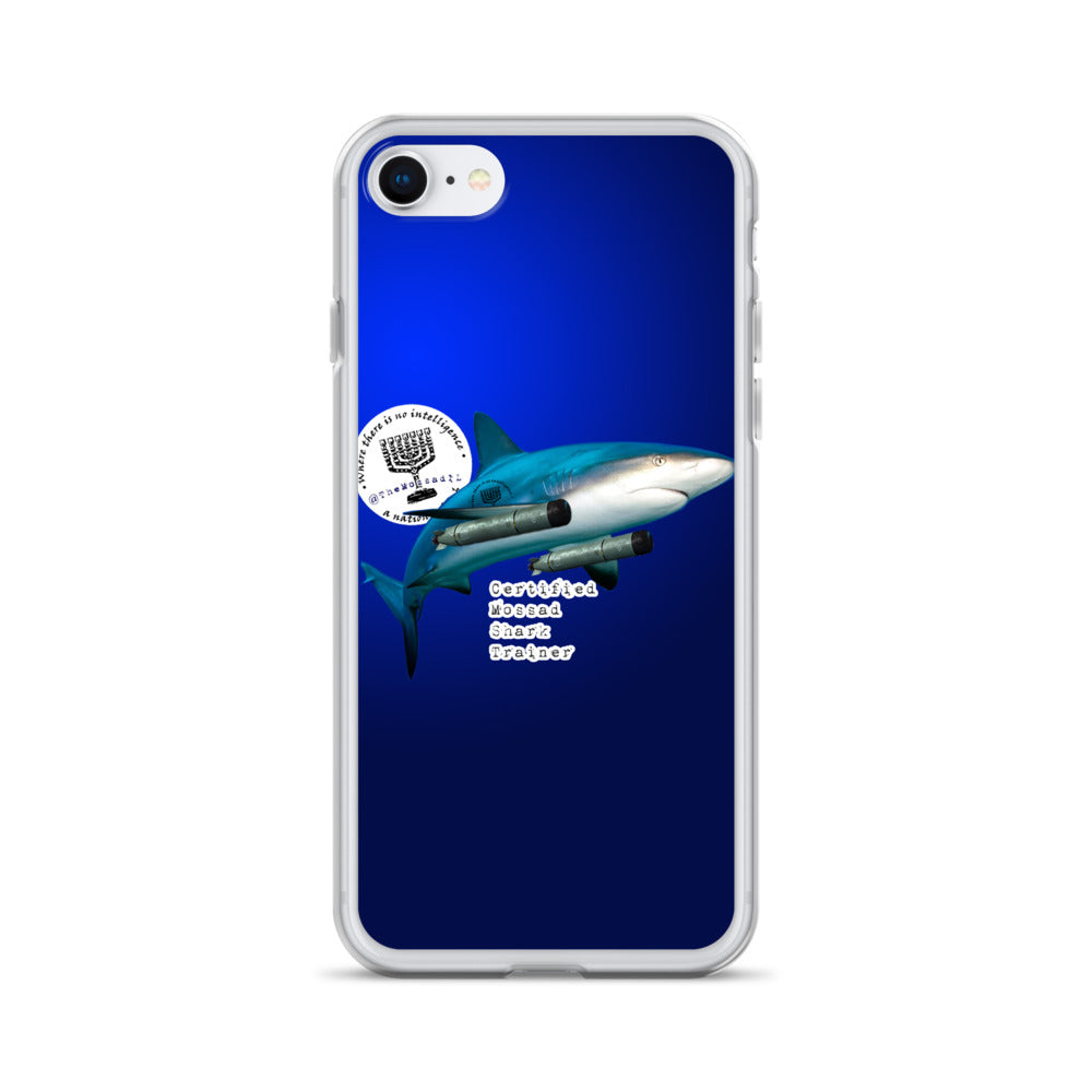 Certified Mossad Shark Trainer iPhone Case