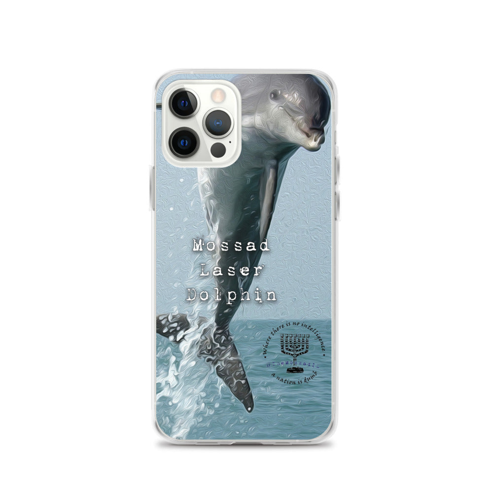 Mossad Laser Dolphin iPhone Case