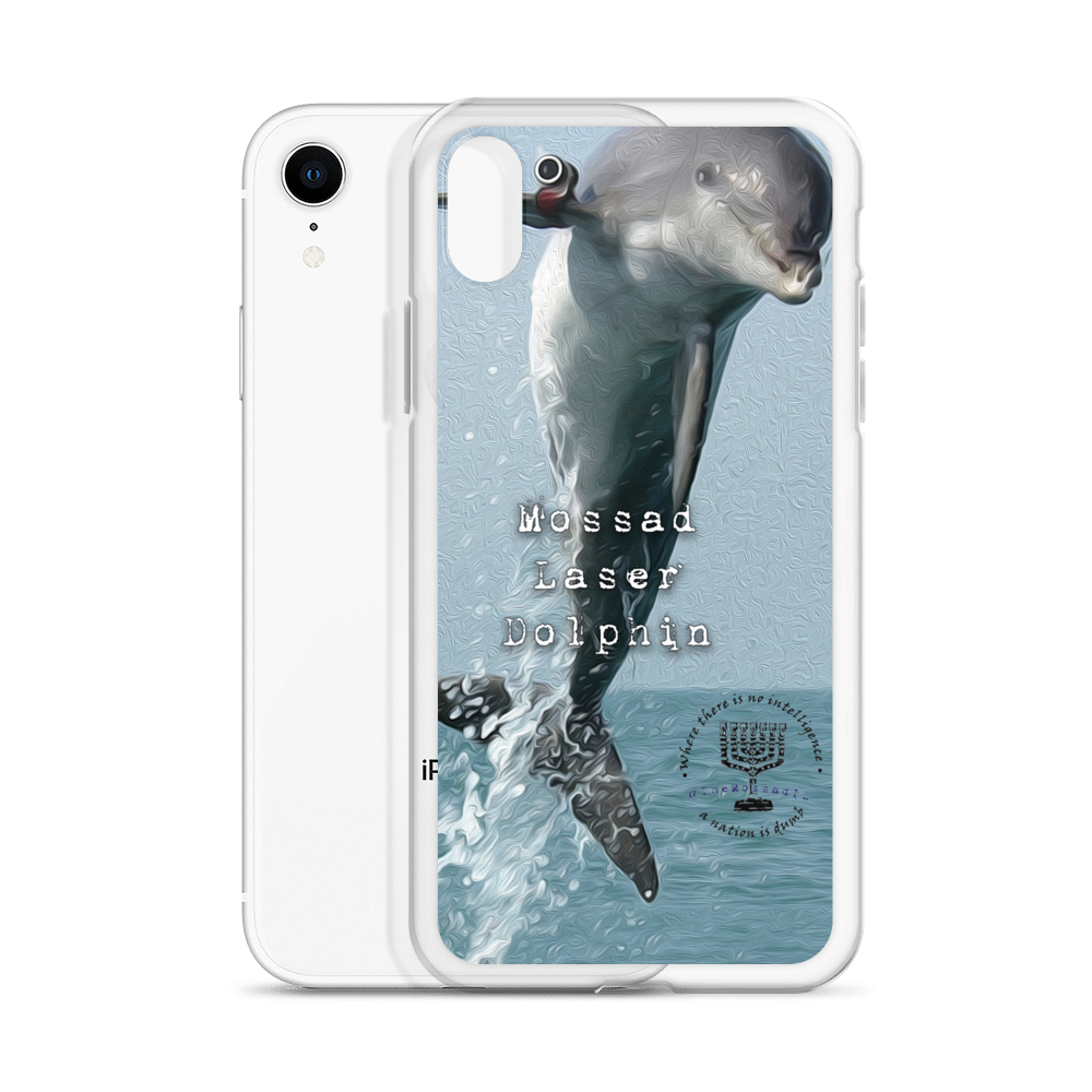 Mossad Laser Dolphin iPhone Case
