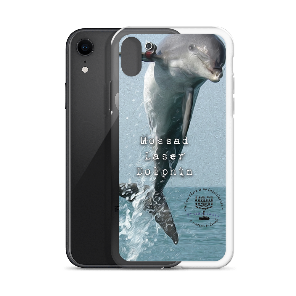 Mossad Laser Dolphin iPhone Case