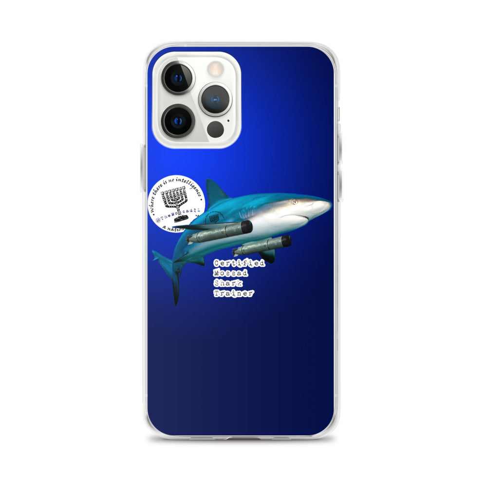Certified Mossad Shark Trainer iPhone Case
