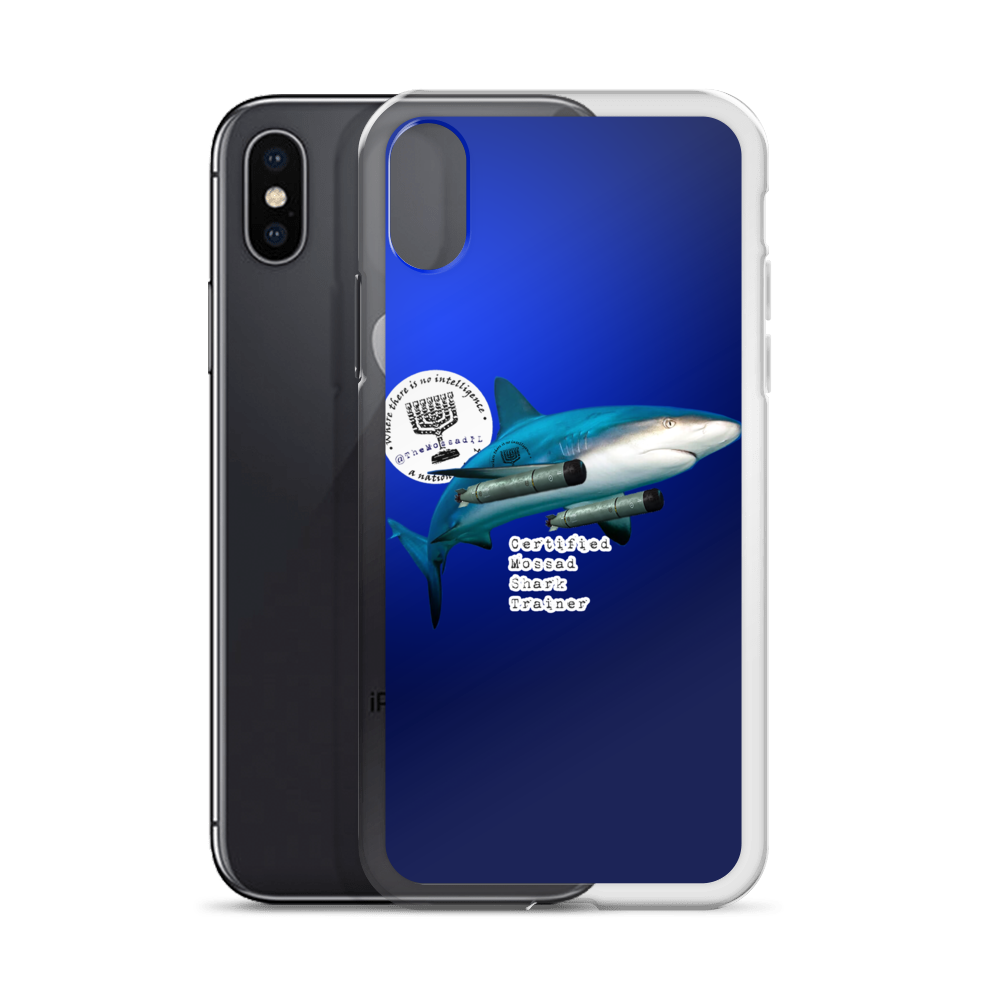 Certified Mossad Shark Trainer iPhone Case