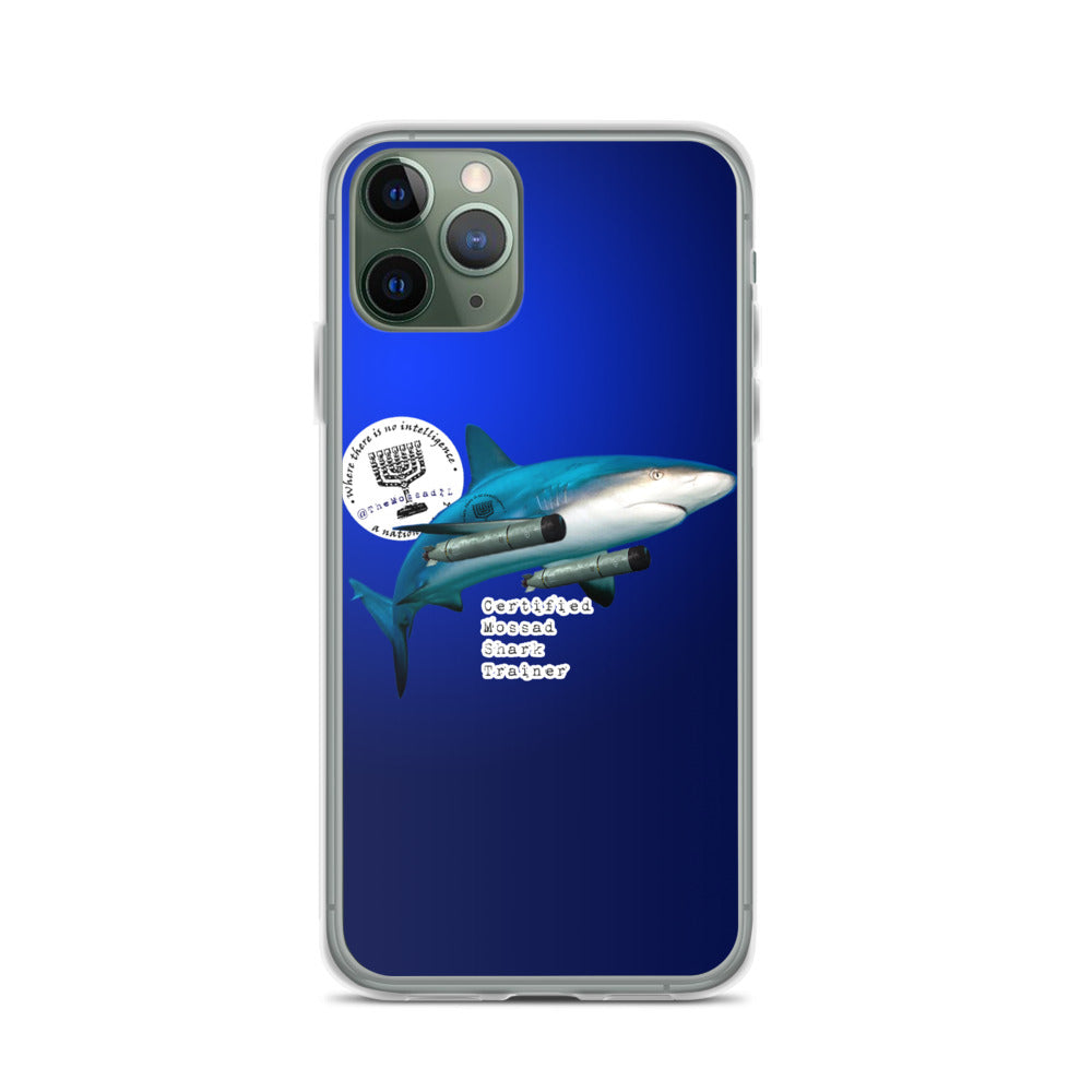 Certified Mossad Shark Trainer iPhone Case
