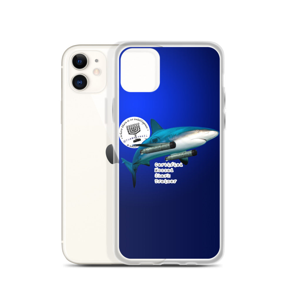Certified Mossad Shark Trainer iPhone Case