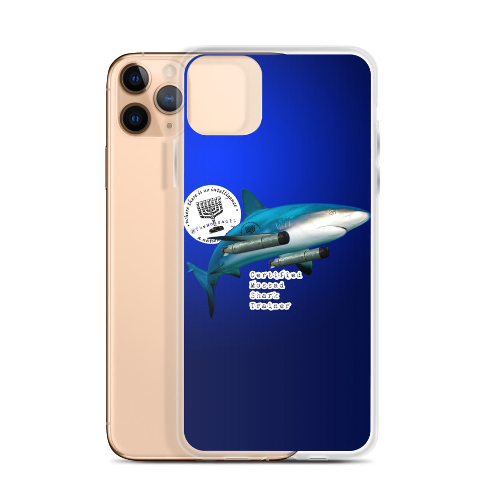 Certified Mossad Shark Trainer iPhone Case