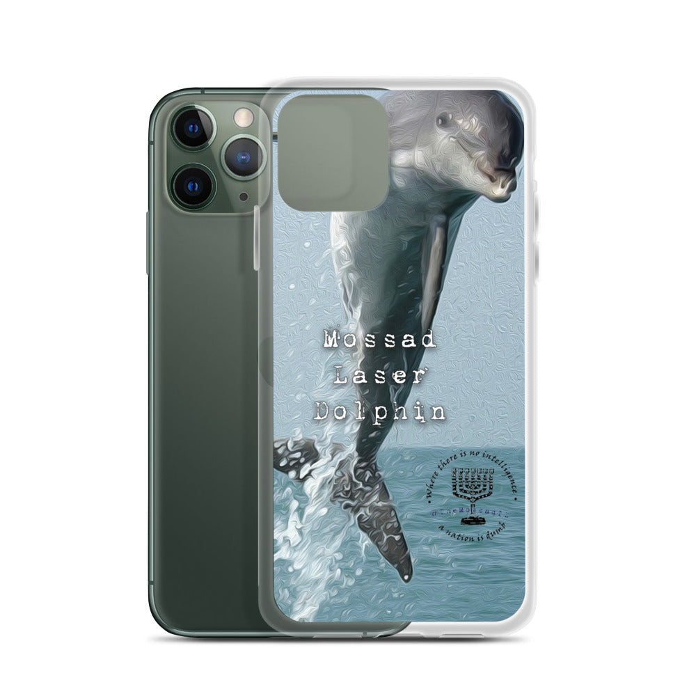 Mossad Laser Dolphin iPhone Case