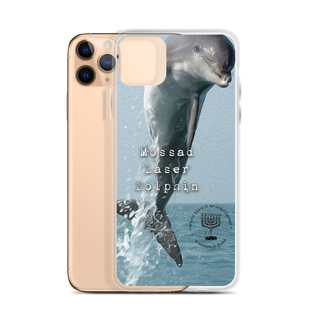 Mossad Laser Dolphin iPhone Case