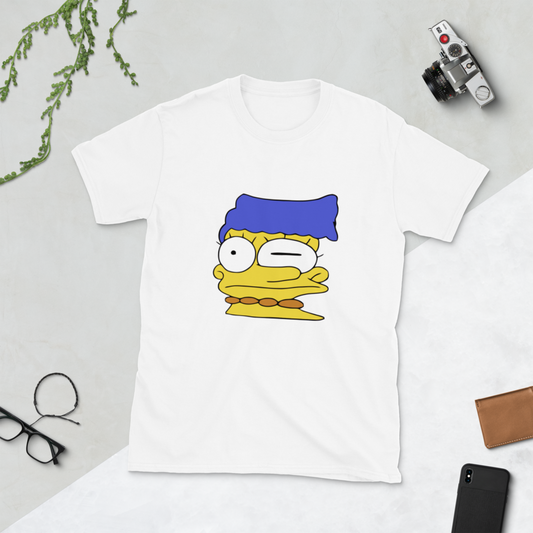Marge Smeared Short-Sleeve Unisex T-Shirt