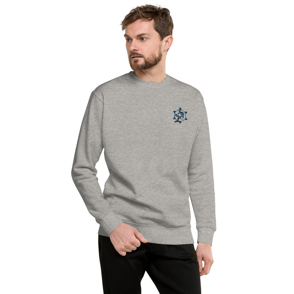 Mossad Dolphins of Death™ Embroidered Unisex Fleece Pullover