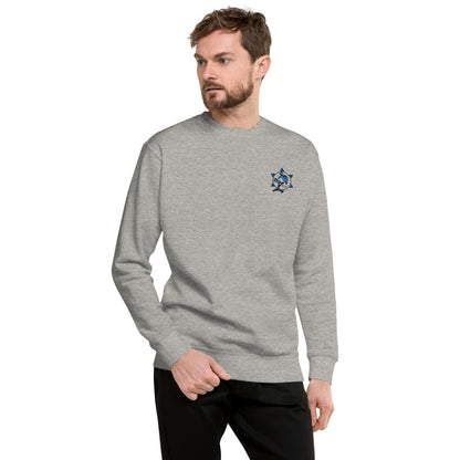 Mossad Dolphins of Death™ Embroidered Unisex Fleece Pullover