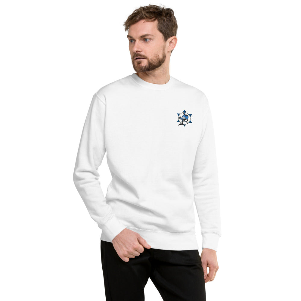 Mossad Dolphins of Death™ Embroidered Unisex Fleece Pullover