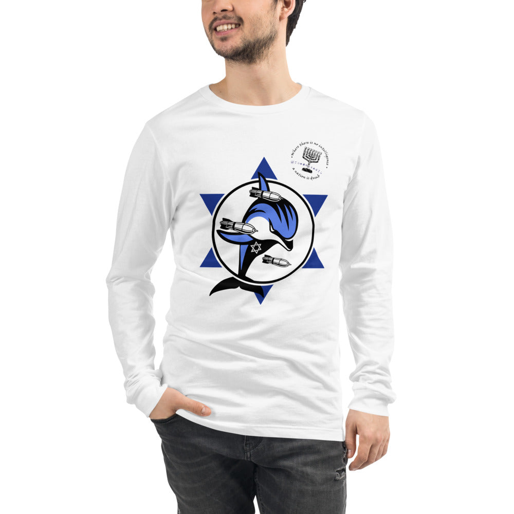 Mossad Dolphins of Death™ Unisex Long Sleeve Tee