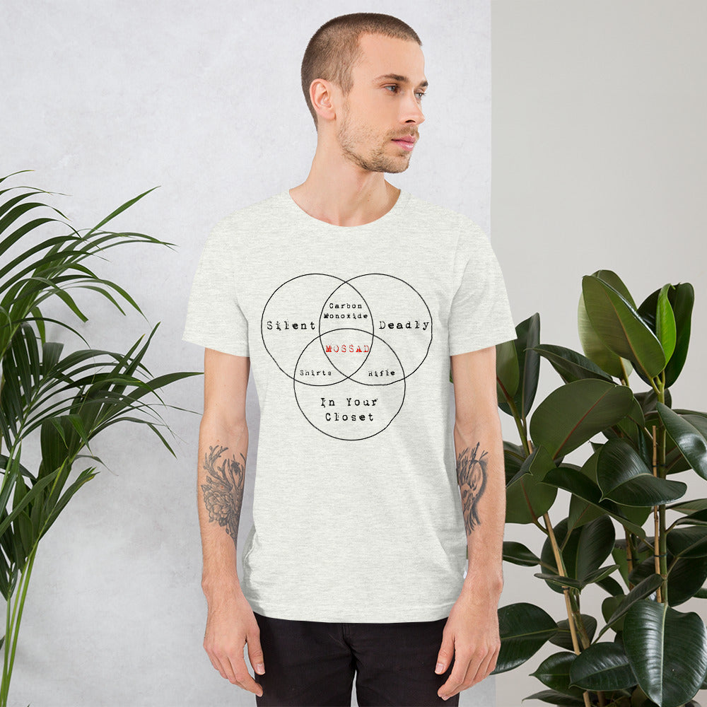 The Mossad Venn Diagram Short-Sleeve Unisex T-Shirt