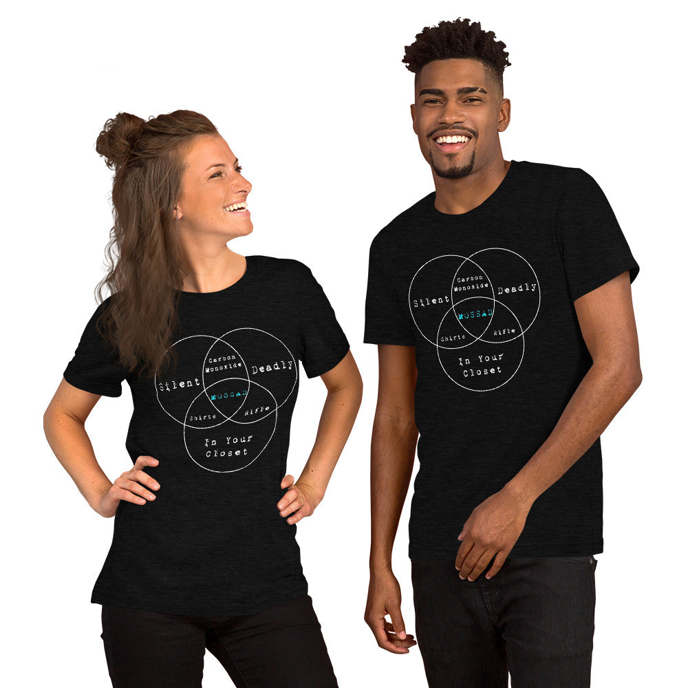 The Mossad Venn Diagram Short-Sleeve Unisex T-Shirt