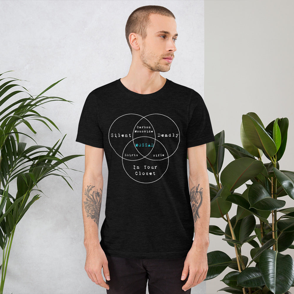 The Mossad Venn Diagram Short-Sleeve Unisex T-Shirt