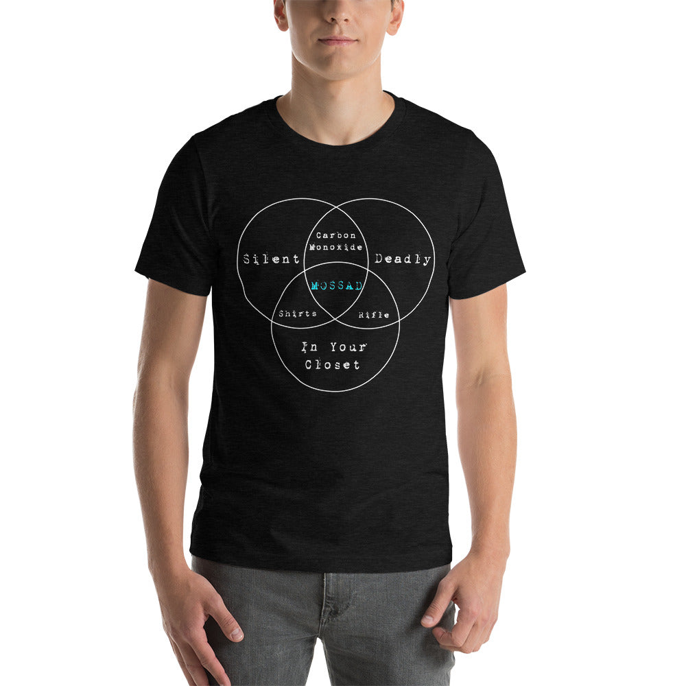 The Mossad Venn Diagram Short-Sleeve Unisex T-Shirt