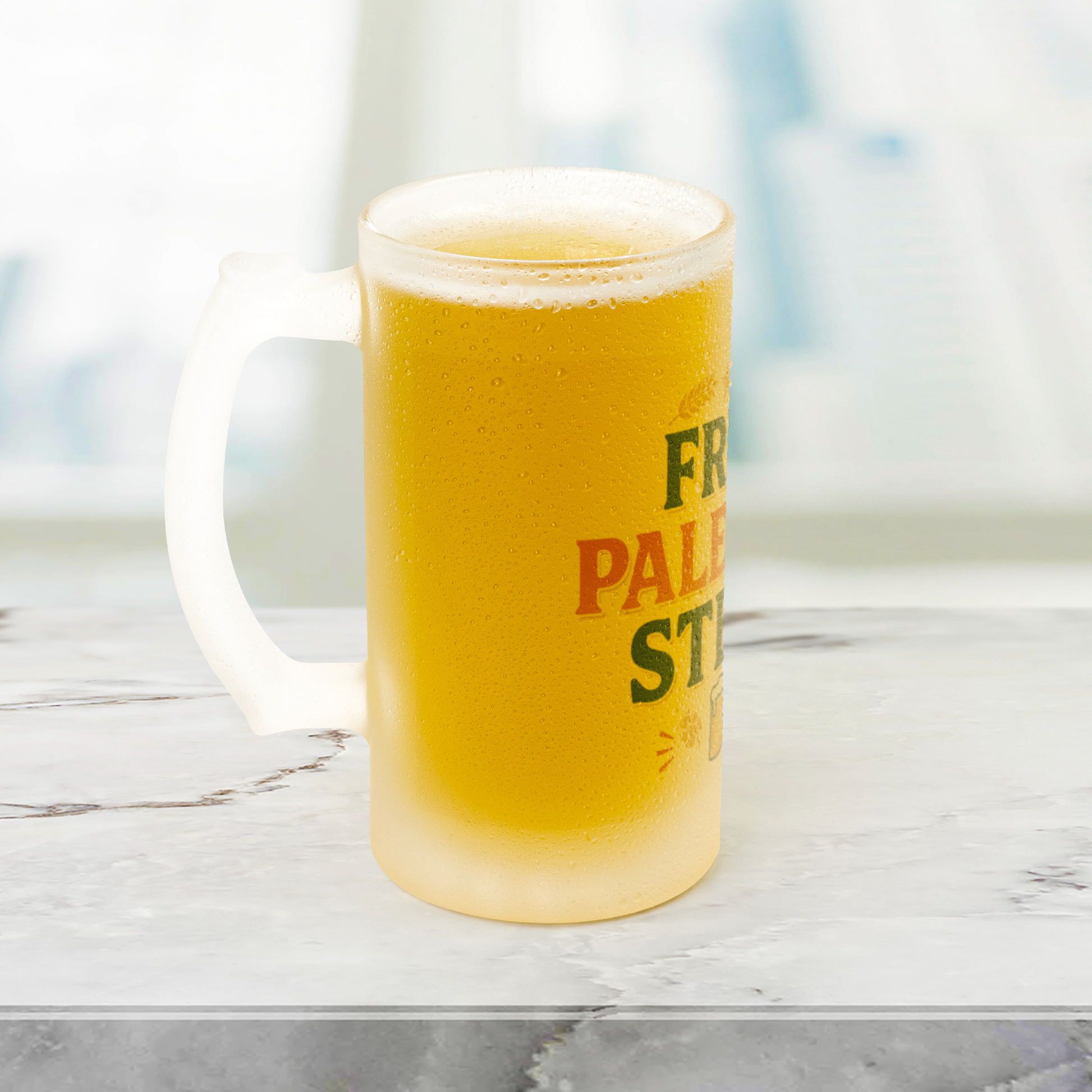 Free_Pale_Ale_Stein__16oz_Frosted_Bee_Stein_Filled_LH_Mockup.png
