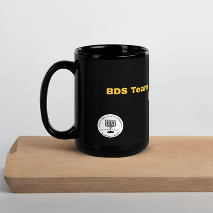 BDS Tears Black Glossy Mug