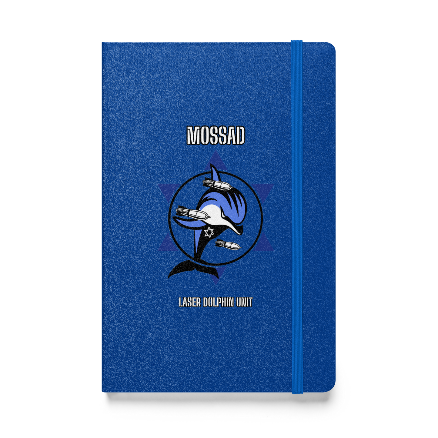 Mossad Laser Dolphin Unit Hardcover bound notebook