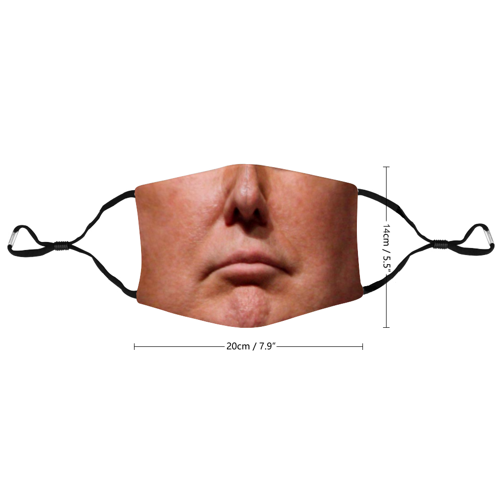 Trump Face Mouth Mask