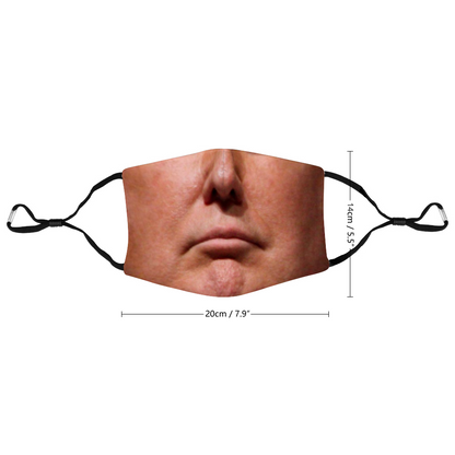 Trump Face Mouth Mask