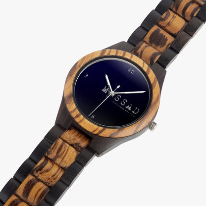 Intelligence With Style - Indian Ebony Wooden Watch