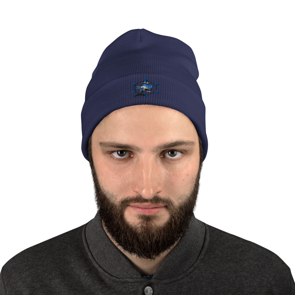 Mossad Dolphins of Death™ Embroidered Toque Beanie Hat