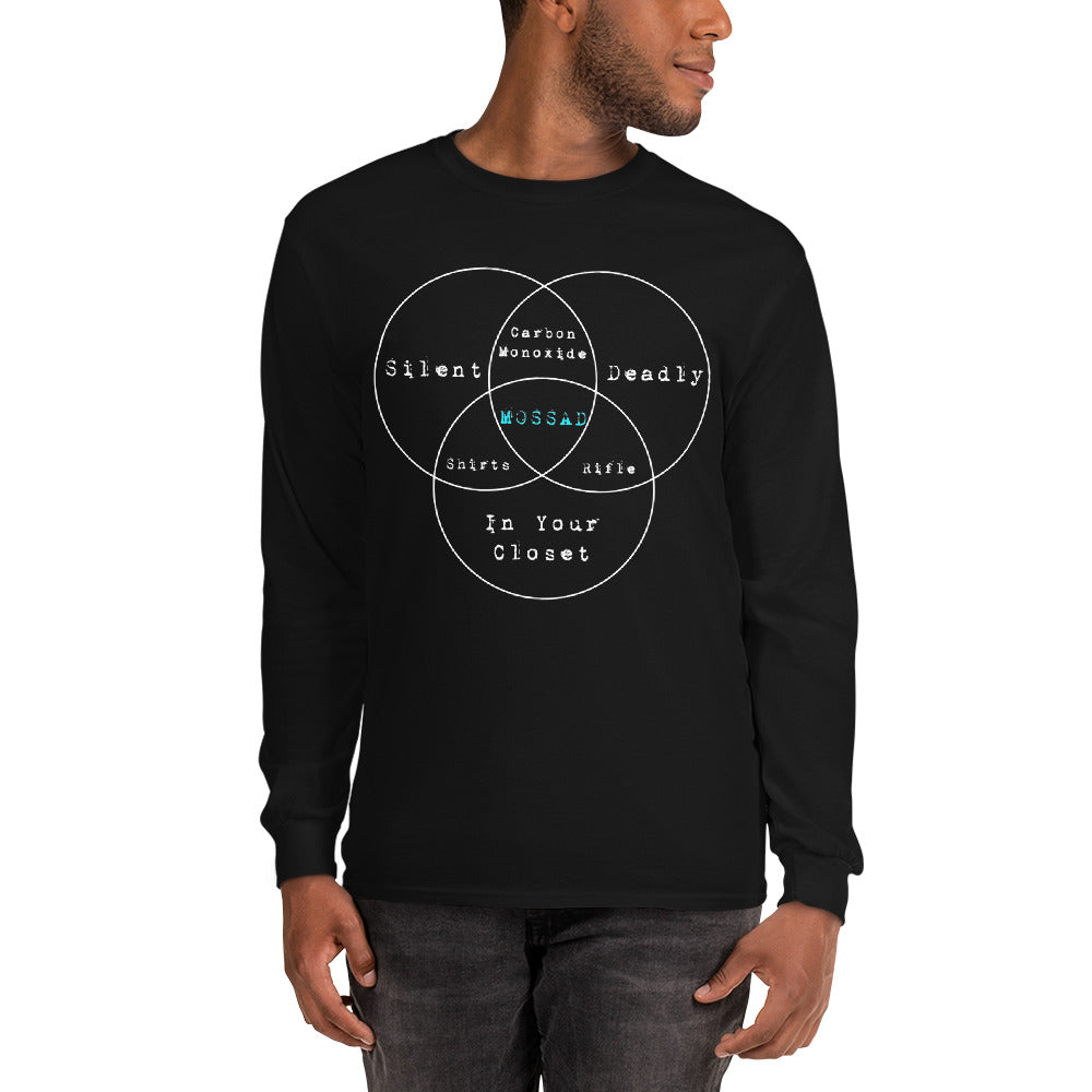 The Mossad Venn Diagram - Long Sleeve T-Shirt