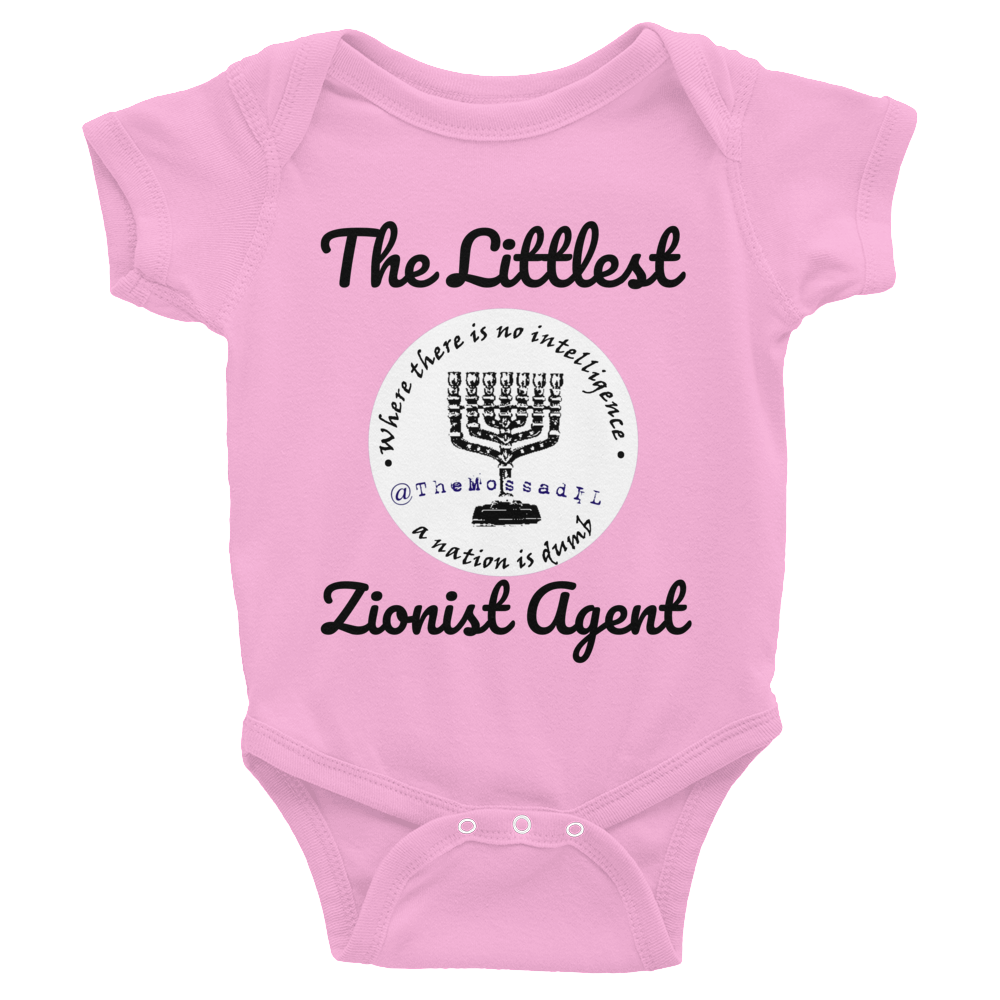 The Littlest Zionist Agent Infant Bodysuit